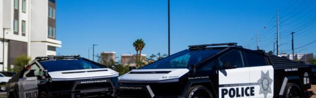 Silicon Valley billionaire donates fleet of police Cybertrucks to patrol Las Vegas