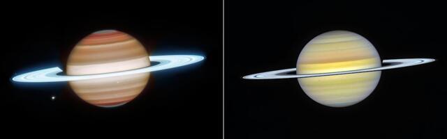 Webb and Hubble telescopes combine forces for a new view of Saturn