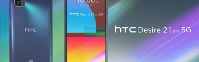 HTC is apparently still making phones, announces the Desire 21 Pro 5G