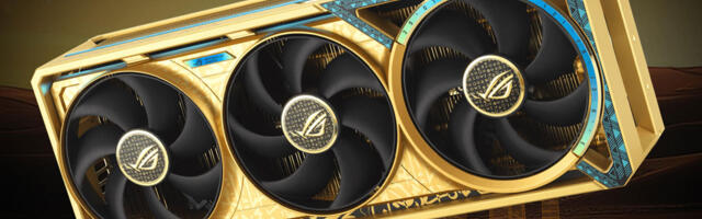 This gilded ROG Astral RTX 5090 Dhahab Edition features actual 24k gold and could set you back $10,000