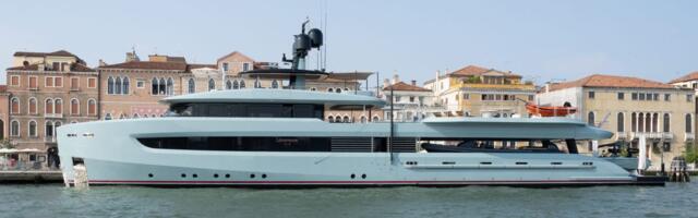 See the yachts pulling into Venice, where Jeff Bezos and Lauren Sánchez are getting married