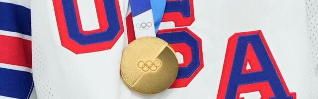 A golden sweep by Team USA in Olympic hockey led to celebrations that got complicated and political