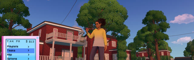 RollerGirl is a summery rollerblading adventure set in a small town
