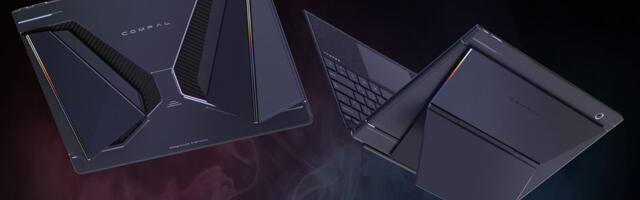 Compal Rover Play 2-in-1 PC offers fold-out rear controller grips for gamers - wins an iF Design Award