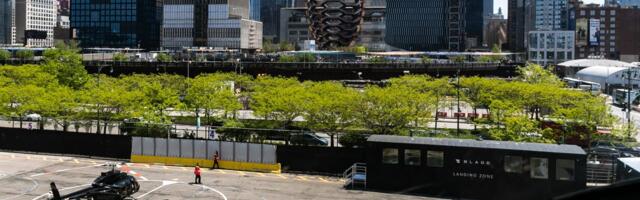 A flying taxi company faces its first big test in New York after a commuter train strike leaves people stranded
