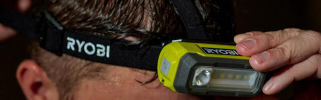 This Ryobi USB Lithium Product Is A Headlamp, Work Light, & Magnetic Mount All-In-One