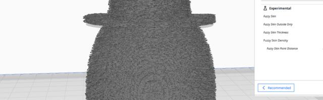 Cura Fuzzy Skin Feature: How to Use it to Add a Textured Surface on 3D Prints