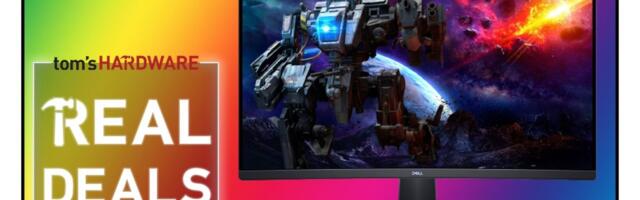 $199 for Dell's S2722DGM curved gaming monitor is an absolute bargain
