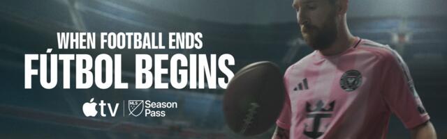 Apple Promotes MLS Season Pass: 'When Football Ends, Fútbol Begins'