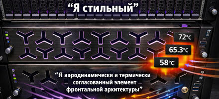 Влияет ли безель на охлаждение сервера: результаты стресс-тестирования OpenYard RS201I