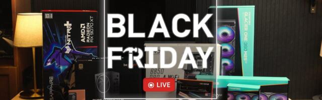Best Black Friday tech deals live — the best tech and PC hardware deals on GPUs, CPUs, SSDs, and more