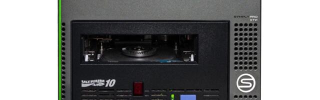 You can now buy a 30TB tape drive and connect it to your Apple Mac Mini - and it's almost as fast as an SSD