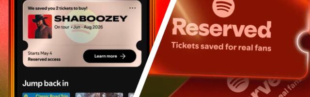 Spotify will now reserve concert tickets for artists' biggest fans — the service is standing against Ticketmaster battles and scalpers by launching its own ticket priority system so you can automatically benefit if you really love a musician