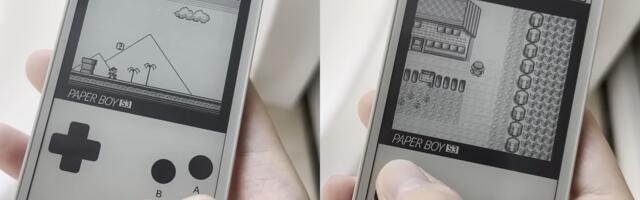 Designer turns discontinued E-Ink dev board into a 60Hz Game Boy handheld — dual-core chip runs at 100% to power handheld, 960x540 display employs ultra-low-cost ESP32-S3 microcontroller