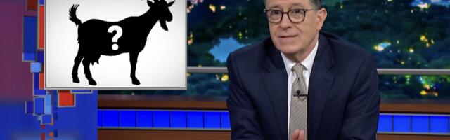 Im tired, so Stephen Colberts Detroit escaped goat story is all I want