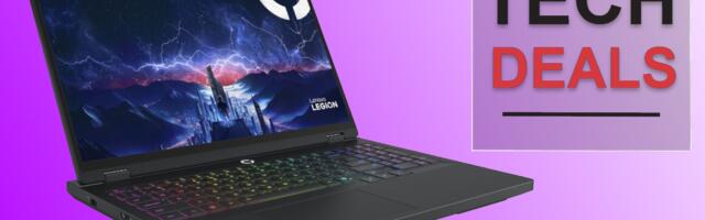 RTX 5070 OLED gaming laptop slashed to $1,294 in Lenovo's blowout sale — premium 1440p 280 Hz OLED monitor drops down to $485