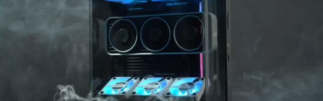 Wee Beastie crowdfunding project promises 4.75L fish tank SFF PC packing a 'desktop' RTX 4070 — $699 design features modded 12GB GPU mounted on a circuit board