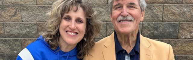 My dad played for the NFL for 12 years and is a Hall of Famer. To me, he's just Dad.