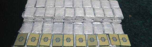 Smuggler busted with 596 Intel Xeon CPUs valued at $1.5 million — trafficker faces seven-year jailtime and over $256K fine