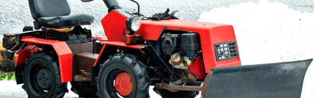 How To Use Your Riding Lawn Mower To Clear Out & Remove Snow This Winter