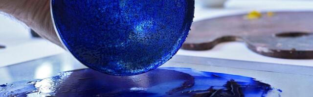 How the world's most expensive color is made