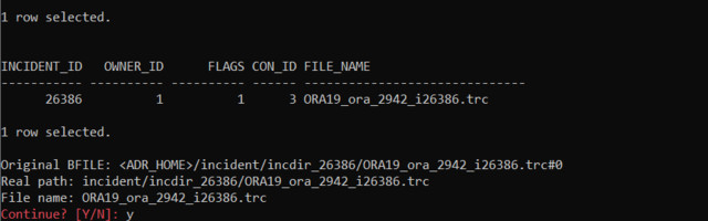 SQLPlus: Reading traces and incident files