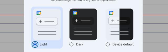 Google Calendar's web client finally gets a dark mode