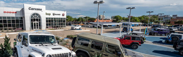 Carvana launches its first test drive center at a dealership, with more to come