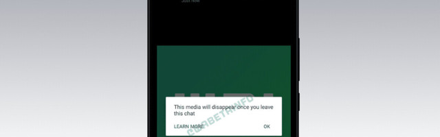 WhatsApp is reportedly working on ‘disappearing images’ — about fucking time