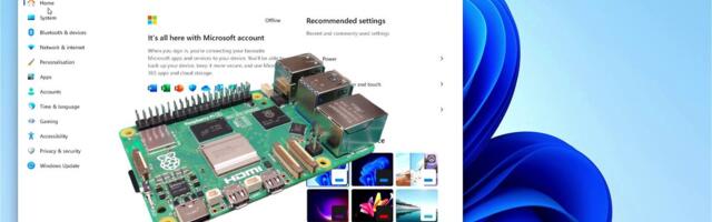 We tried to install Windows 11 on Raspberry Pi 5 - lack of internet connectivity left us stuck