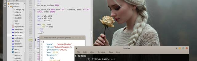 Парсим XML и JSON на ассемблере