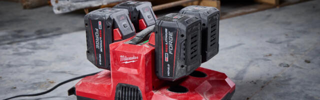 Milwaukee's New Super Charger Can Charge Four Batteries In 90 Minutes