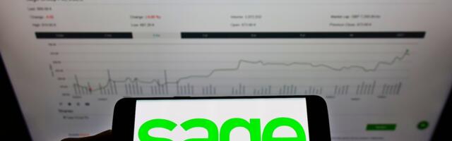 Sage sales surge boosts revenue to £517m