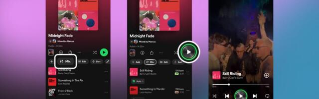 Spotify Debuts Playlist Mixing Tool Ahead of Apple Music AutoMix