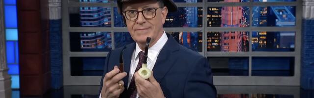 Stephen Colbert becomes Escalator Investigator and Teleprompter Investigompter after Trump/U.N. debacle