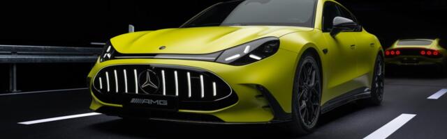Mercedes’ electric AMG GT 4-door coupe can go 0-60 in 2 seconds