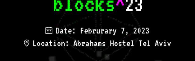 Building Blocks event for web3 startups announced for ETH TLV with Collider, Fireblocks, and MarketAcross