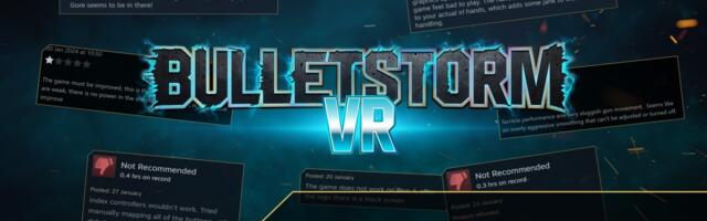 Bulletstorm VR gets major ‘fix’ update & Pico release this year