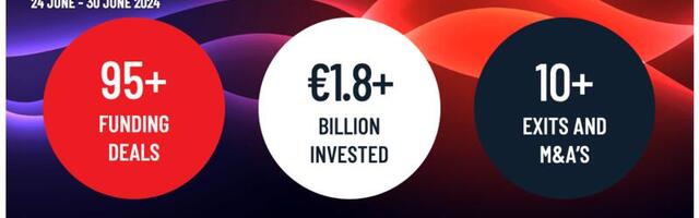 The European tech ecosystem brought in over €1.8B in the last week of June