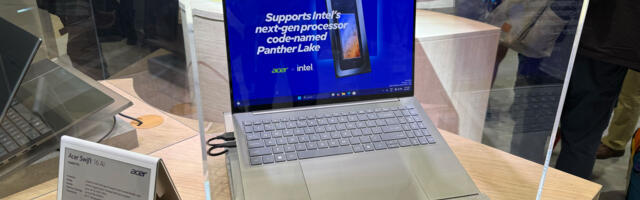 Intel Panther Lake breaks cover in Acer Swift 16 AI — company also touts world's largest trackpad with stylus support