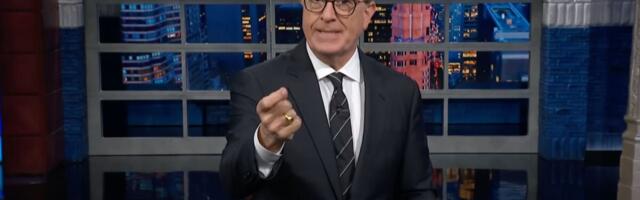 Stephen Colbert has a searing reaction to Jimmy Kimmels suspension