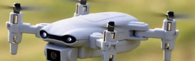 This quadcopter drone is sporting a 4K camera and flight stabilization for brilliant aerial video