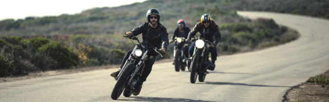 What It Means When You See A Biker Point To Their Fuel Tank