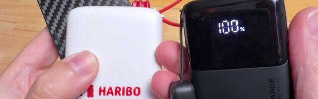 I see your Haribo gummy bear battery and raise you a Pocket Rocket instead