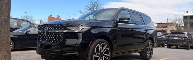 I drove the new Lincoln Navigator Black Label. It's basically a rolling tech lab.