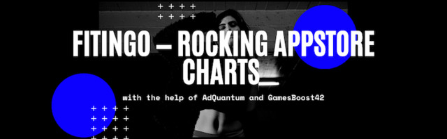 Fitingo – rocking the AppStore charts with the help of AdQuantum and GamesBoost42