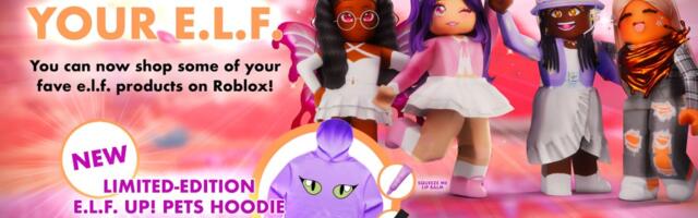 Users can now purchase e.l.f. Cosmetics products through Roblox