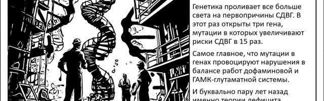 [Перевод] Вероятность СДВГ в 15 раз выше если у человека эти три гена