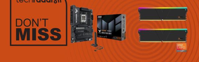 ‘Unbeatable hardware heist’: Get a free Asus TUF Gaming X870E-Plus AM5 motherboard when you buy 32GB V-Color Manta DDR5 memory for $449.99