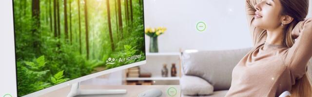 Asus’ new monitors don’t just display pixels, but they clean the air too